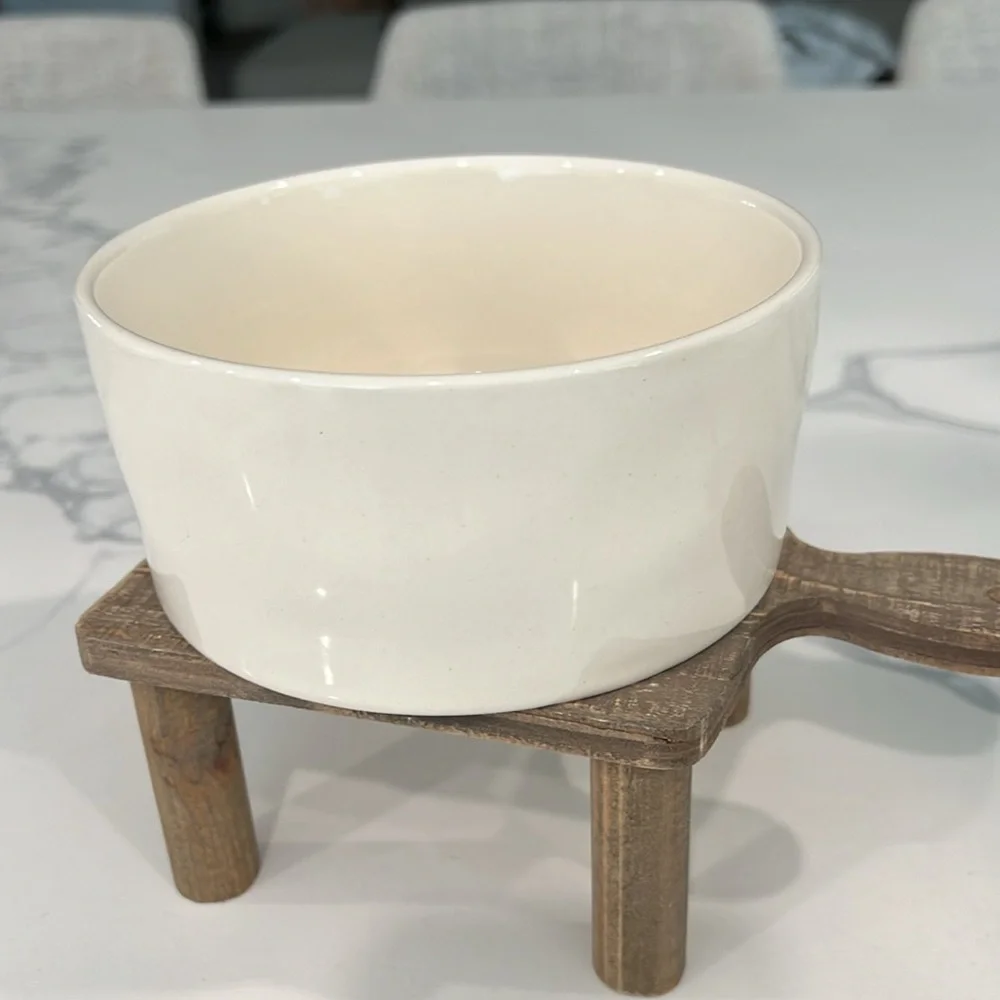 Cute. Rae Dunn SPOILED🐾 BOWL..